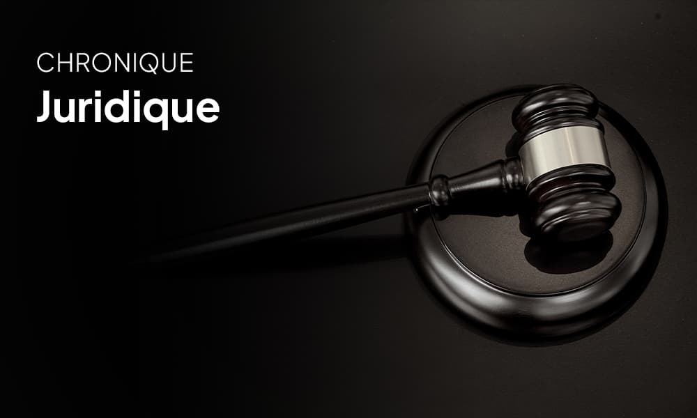 Chronique juridique du 3 septembre 2025